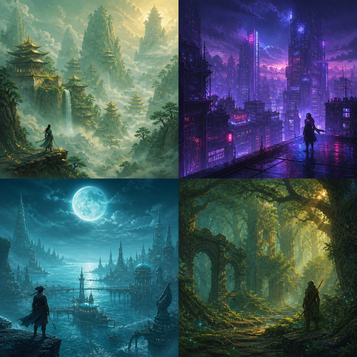 Pixel Focus Quest worlds